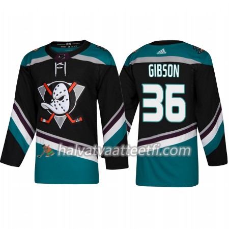 Miesten NHL Anaheim Ducks Pelipaita John Gibson 36 Alternate Adidas 2018-19 Authentic